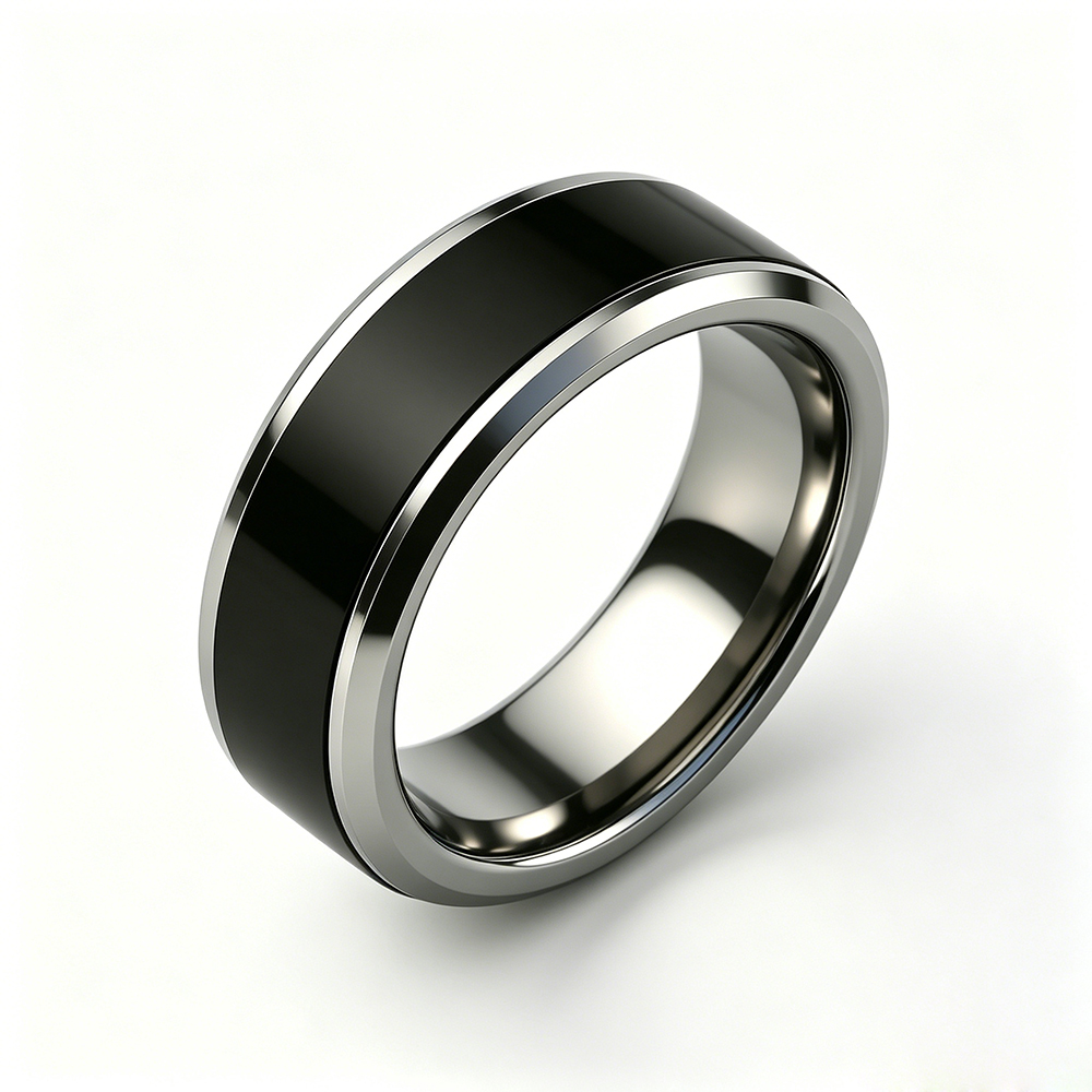 Smart Ring Nfc Pay - แหวนสมาร์ท NFC Ntag216 สแตนเลสสตีล สำหรับนามบัตรอิเล็กทรอนิกส์และการแชร์ WIFI